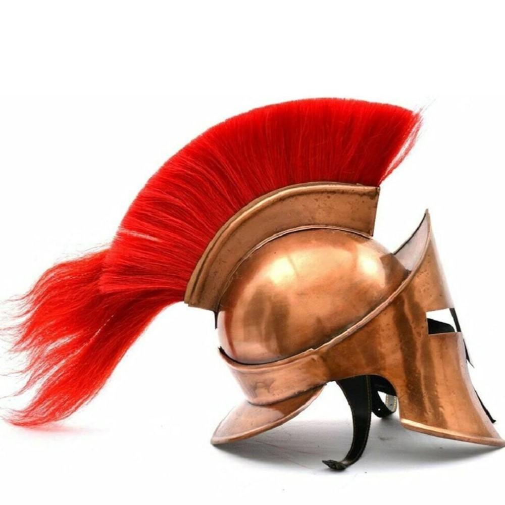 300 Movie King Leonidas Medieval Spartan Helmet Greek Warrior Costume