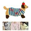 Embroidery Terry Cloth Dog Patches for Craft Hair Clip Project Headband Dog Appliques Headwear Patches Clothing Decors