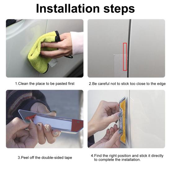 Светоотражающая лента для автомобиля на солнечной батарее, высокая липкость, самоклеящаяся, для длительного использования, многофункциональная, противоударная, водонепроницаемая, беспроводная светодиодная подсветка двери автомобиля