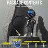 Digital Tire Pressure Gauge with Inflator, Air Compressor Accessories with Air Chuck Quick Connect Coupler, Car Attachments with Rubber Hose for Car,