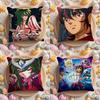 Чехол на подушку Аниме S-Saint S-Seiya для дома и автомобиля, многоцелевой чехол на подушку - Двусторонний, Мягкий и прочный для повседневного использования