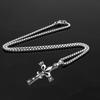 European Cross Fro -Titanium Steel Chain Men 'S Jewelry Punk Style Personality