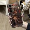 Чехол для телефона Genshin Impact Ху Тао Для Samsung S26 S25 S24 FE S23 S22 S21 Plus S20 Ultra Note20Ultra Черный Мягкий корпус