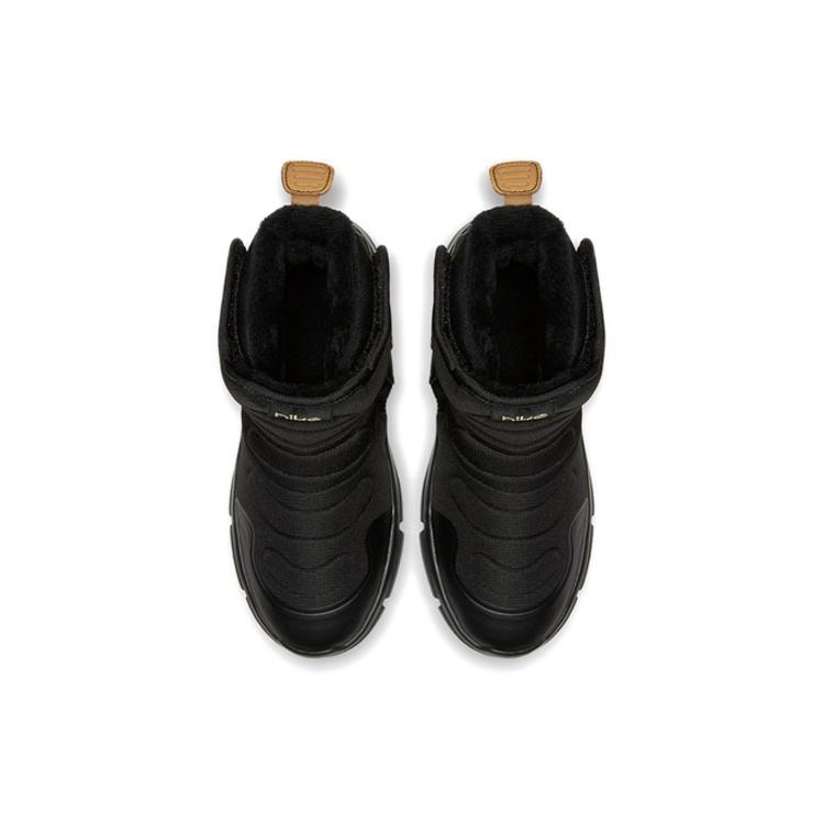 (GS) Nike Novice Boot 'Black/Wolf Grey/Metallic Gold' Kids' AV8337-001