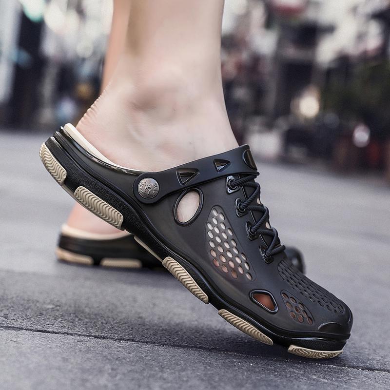 Мужские летние пляжные и повседневные сандалии-трансформеры для улицы