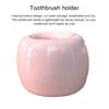 Держатель для зубных щеток, мини-керамическая подставка для зубных щеток, полый дизайн, универсальный держатель для ручек для домашней ванной комнаты