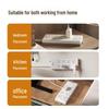 Deli 8-Outlet Power Strip with Master Switch, 5m Cable