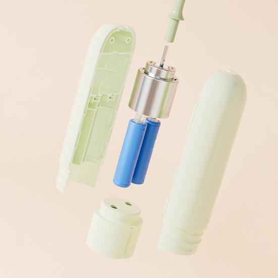 Ручной электрический венчик с двойными головками для взбивания, выпечки, вспенивания кофе, молочной пены, перемешивания, кухонный миксер из пищевого материала