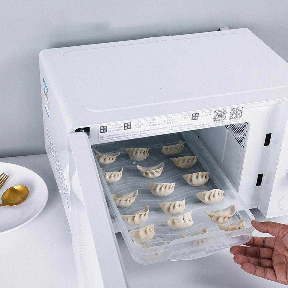 Transparent Dumpling Box Multi-Layer Food Freezer Storage Box Food Egg Frozen Box Refrigerator