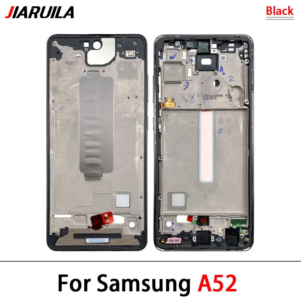 Новый Передний Корпус Рамка Дисплея LCD Для Samsung A02 A02s A12 A22 A32 A52 A52s A72 4G 5G Корпус Средняя Рамка Накладка