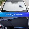 Valve Stems Caps Car Windshield Sun Shade Visor UV Protection Shield For VW Volkswagen GTI Polo Golf Passat Tiguan Arteon Touare zd6