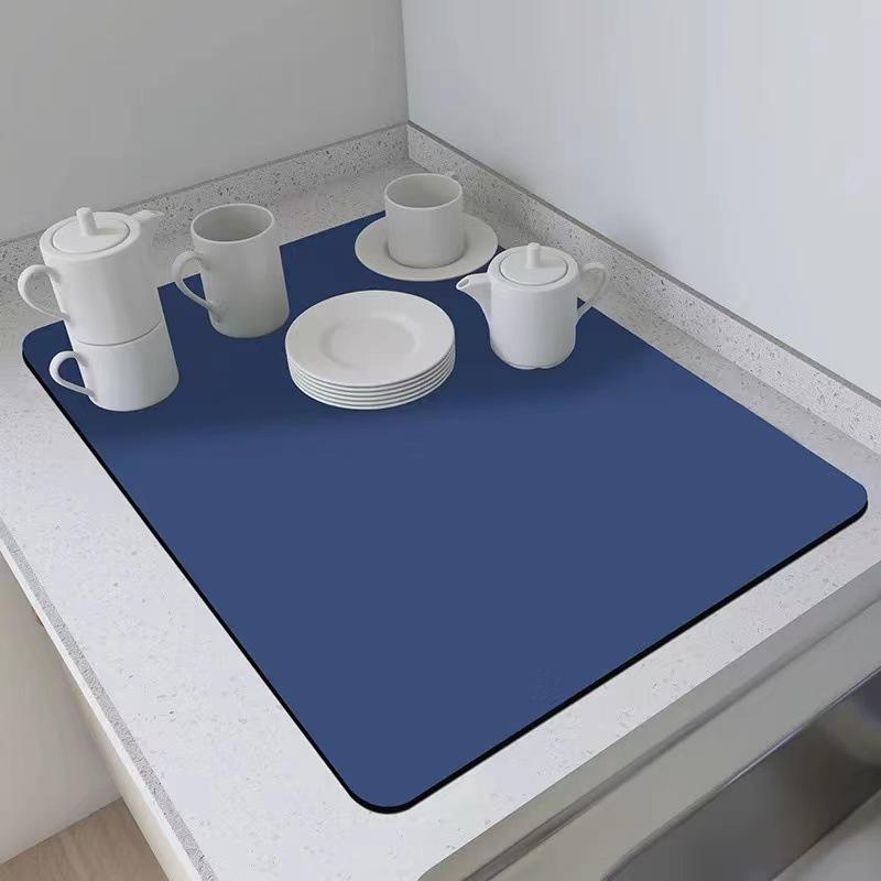 Absorbent Kitchen Countertop Drying and Insulation Mat