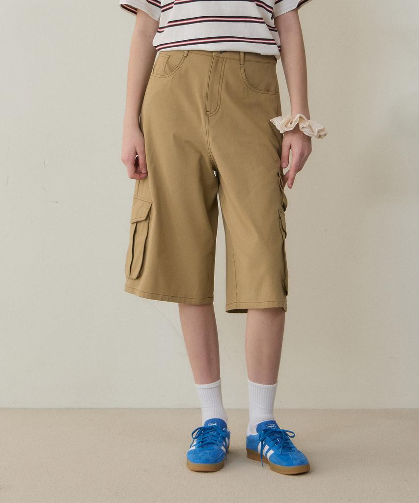 JUCYJUDY Out-Pocket Bermuda Shorts Jzpt320E