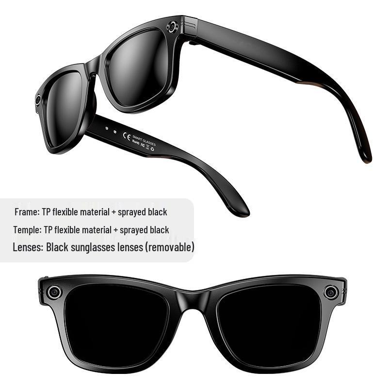 AI Smart Glasses G1G2: Long Battery, Real-time Translation, Bluetooth Calls, Object Recognition & Music