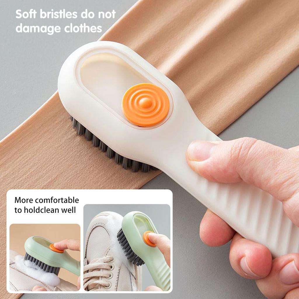 FONKEN Многофункциональные жидкие щетки для чистки обуви, дозатор мыла, щетка для чистки обуви, бытовой инструмент для чистки