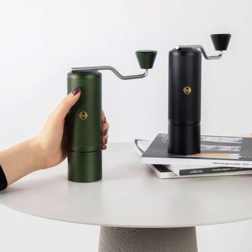 TIMEMORE Kuriko Xlite Hand Coffee Grinder, Manual Operation, S2C Patented Mortar, All-Metal, 30g Capacity, Easy to Clean, Labor-Saving, for Home Use (