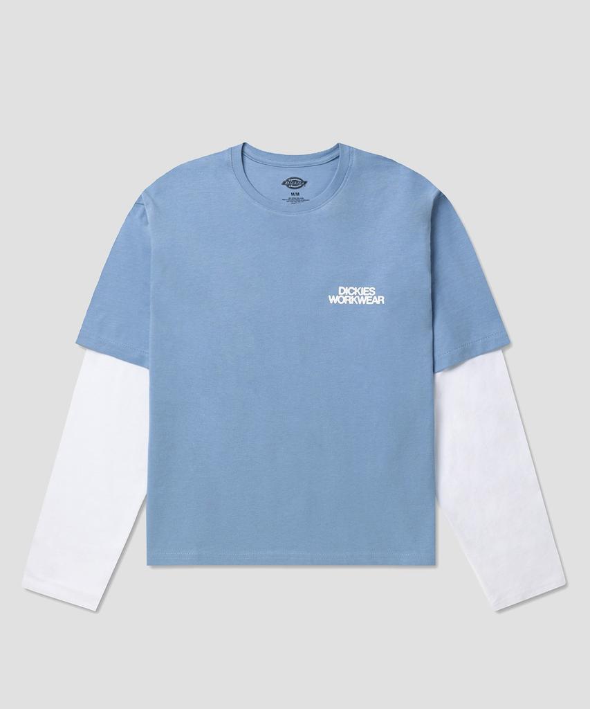 DICKIES Tory Layered T-Shirt Endless Sky