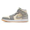 Air Jordan 1 Mid SE Coconut Milk Particle Grey Мужские кроссовки кремовые DN4281-100