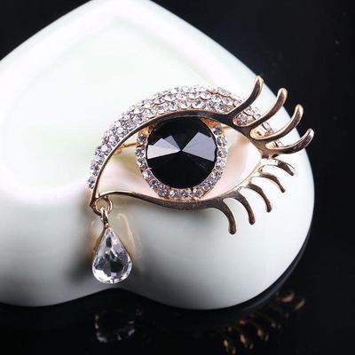 Дизайнерская брошь «Слезы ангела», подвеска с кристаллами, нагрудная заколка для шарфа, зажим для декора, капля