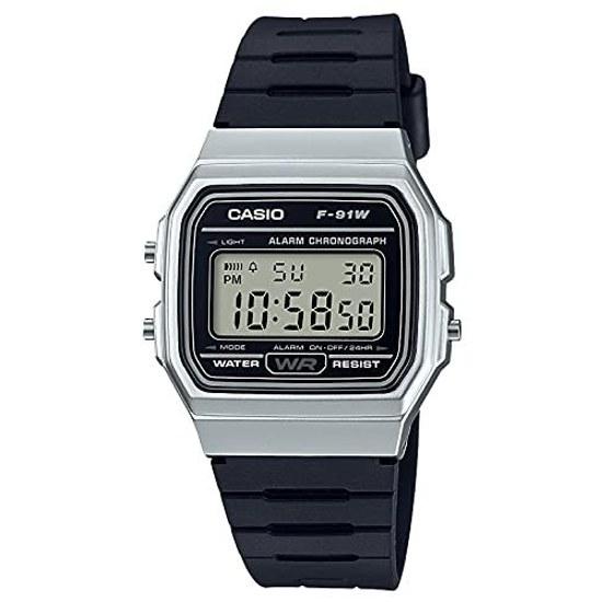 Коллекция наручных часов Casio F-91WM-7AJH Мужские Черные