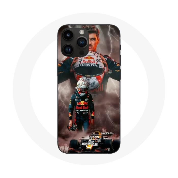 Coque - Maniacase - Iphone 14 Pro Max - Formule 1 - Max Verstappen - Casque F1