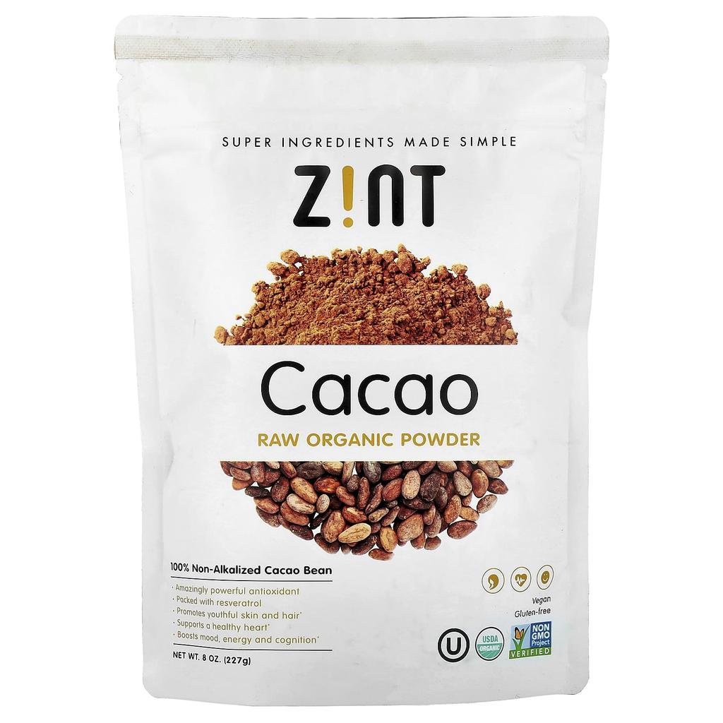 Raw Organic Powder, Cacao, 227G(8Oz)