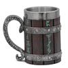 Nordic Viking Rune Mug Beer Tankard Cup for Men Viking Gift