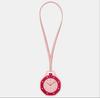 New Fashion Trend Pocket Watch with Simulated Quartz Plastic Shell PU Strap Customized 