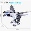 Интеллектуальная модель динозавра Alaby, электрический механический спрей, электрическая игрушка динозавра, детские игрушки для хобби, мультяшная электронная прогулочная игрушка