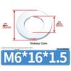 Очень большая плоская оцинкованная металлическая шайба (Размеры M1.6-M14)