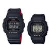 Часы CASIO G-Shock Baby G Pair черные водонепроницаемые DW-5600HR-1BGD-565U-1
