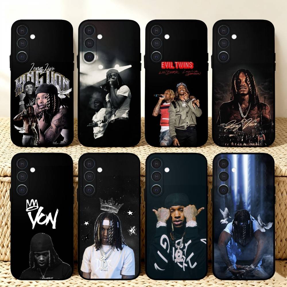 Чехол для телефона K-King Von-C-Crazy Story для Samsung A73,72,71,53,52,51,22,91,80, Мягкий черный чехол
