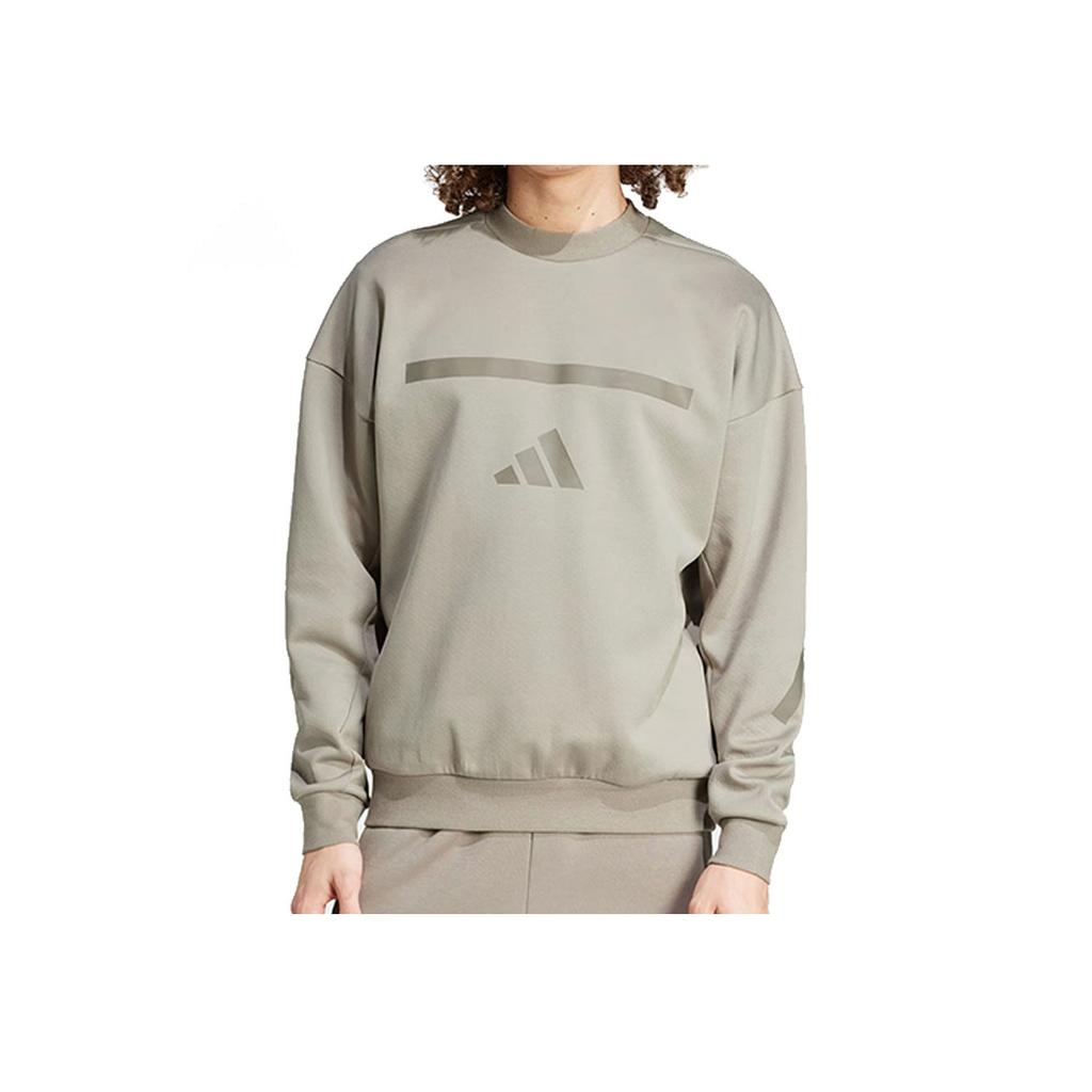 adidas Спортивный повседневный пуловер-свитшот мужской свитшот серый JP0383