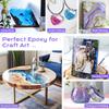 Набор для DIY из УФ-смолы для начинающих, с материалами для эпоксидной смолы