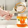 Stainless Steel Rotary Lids Off Jar Opener Adjustable Bottle Cap Opener Labor-saving Glass Bottle Canned For Kitchen Gadget