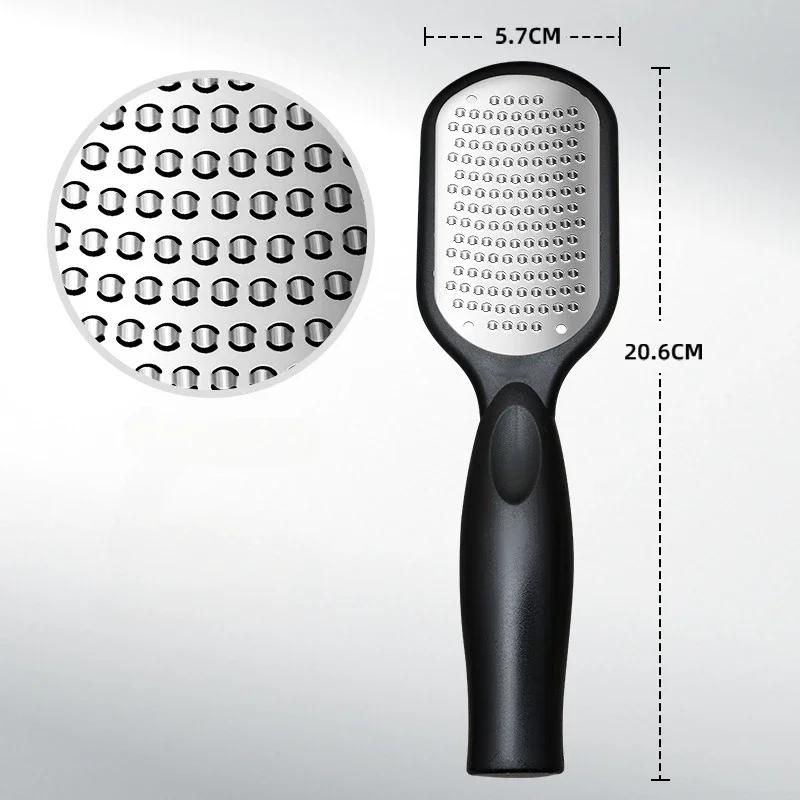 1 PcYA2231 Professional Stainless Steel Callus Remover Foot File Scraper Pedicure Tools Dead Skin Remove for Heels Feet Care Products