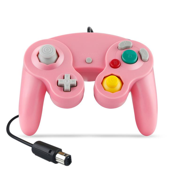 Контроллер для Nintendo GameCube Проводной контроллер, Одноточечный вибрирующий геймпад для NGC