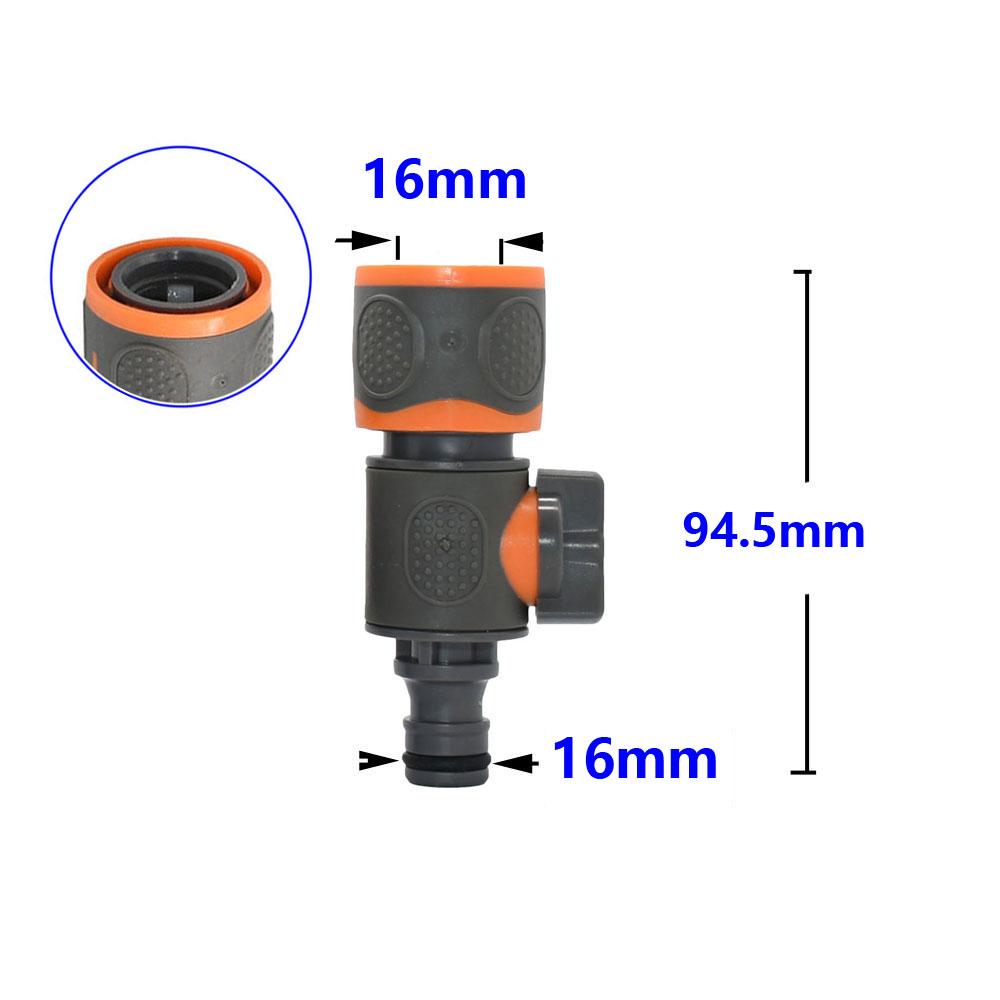 Фитинги для садового шланга 1/2 3/4 1 дюйм быстроразъемный соединитель для воды водостопный соединитель адаптер для водяного пистолета для мойки автомобиля 1 шт.