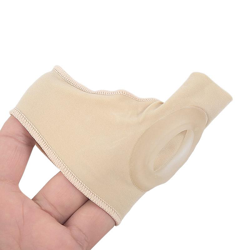 Корректор косточки на ноге Шина при Hallux Valgus Гелевые ортопедические подушечки для косточек Рукава Фиксатор Распорка для пальцев ног при накладывающихся пальцах