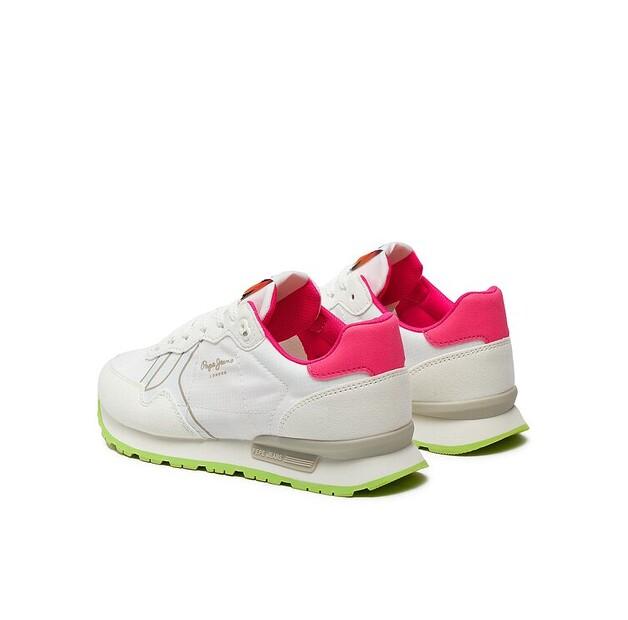 Кроссовки Pepe Jeans Brit Neon W PLS40011 белый
