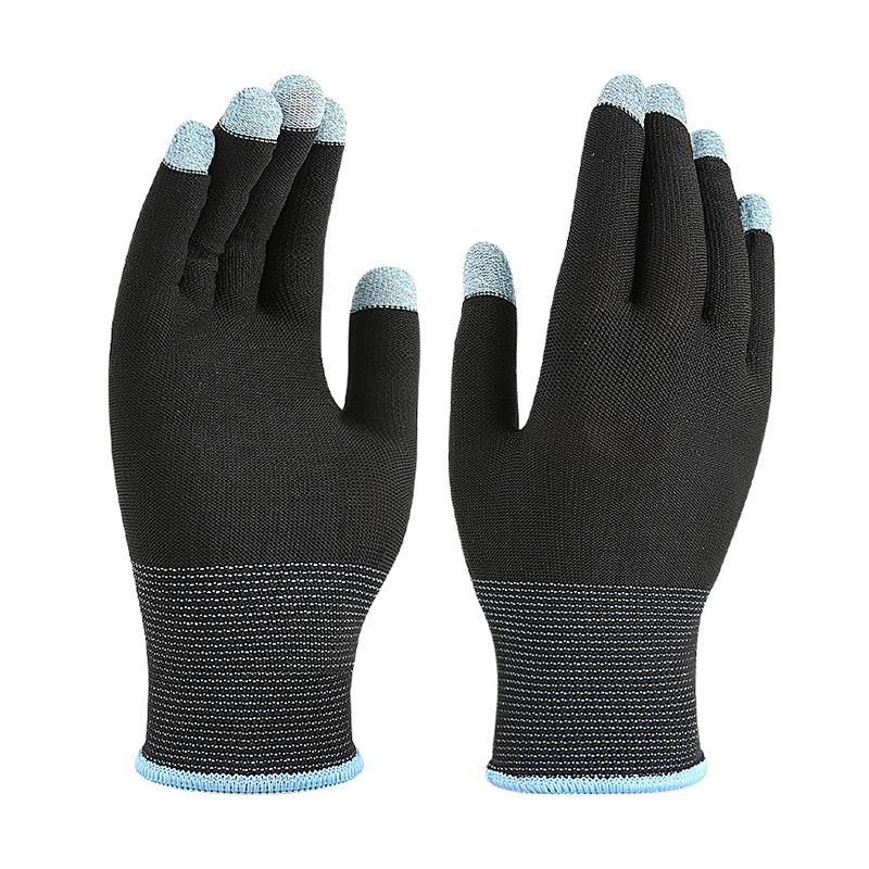 1Pair All Finger Operations Gaming Gloves Providing Accurate Screen Interaction For Mobile Devices For Winter Warmth