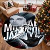 Michael Jackson Pattern Round Rug, Indoor/Outdoor Mat, for Picnic, Gameroom, Bedroom, Office, Living Room, Home Decor Carpet, Birthday Gift