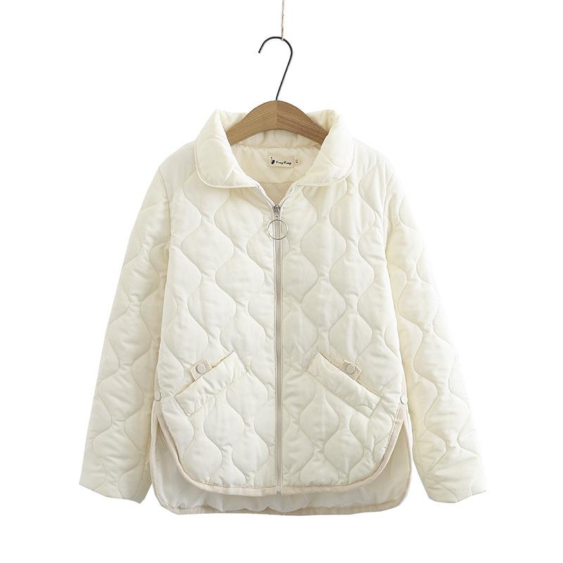 Осенняя женская свободная модная стеганая куртка