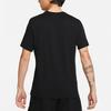 Nike AS Sportwear Пляжная Фламинго Обычная Посадка Круглый Вырез Короткий Рукав Хлопковая Футболка Мужская Черный DD1283-010
