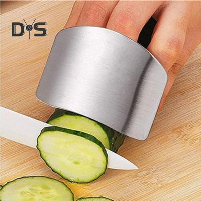 Защита пальцев из нержавеющей стали, безопасная овощерезка, инструмент для защиты рук, кухонный инструмент для защиты пальцев, кухонный гаджет