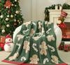 Плед Snuggle Sac Леденец Красный Рождественский Плед дюймов Ультрамягкий Плед для Дивана Дивана и Кровати Рождество