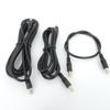 10x 0.5/1.5m/3m DC Male To Male Female Extension Connector Cable 18awg 2.1mmx5.5mm 5.5x2.5mm for 12V Power Adapter Cord Strip