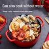 COOKER KING Чугунный суповой котелок с эмалированным антипригарным покрытием