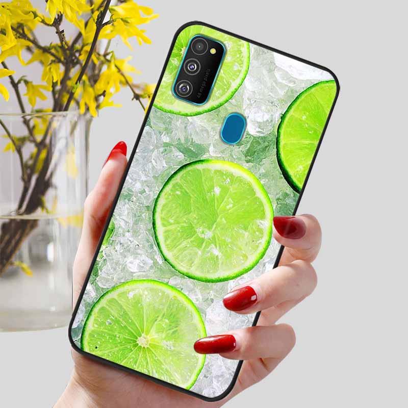 Чехол для Samsung Galaxy M21 Мягкий ТПУ Силиконовая Задняя Крышка для Galaxy A21S M30S M31 M 21 M21S M31S Чехлы для Телефонов Черные Оболочки Coques