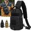 Camping Chest Bag Tactical Backpack for Men Sports Shoulder Outdoor Hiking Climbing Cycling Fishing Sling Pack Multi Functional Chest Bag